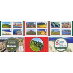 Timbres autoadhésifs de France N°2025-2036, Sites naturels.