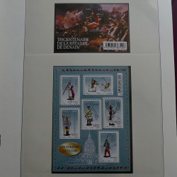 Collection timbres de France 2012-2013 neufs** en album Lindner.