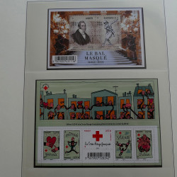 Collection timbres de France 2012-2013 neufs** en album Lindner.