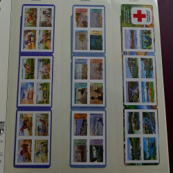 Collection timbres de France 2012-2013 neufs** en album Lindner.