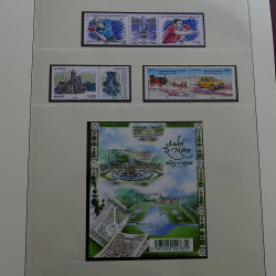 Collection timbres de France 2012-2013 neufs** en album Lindner.