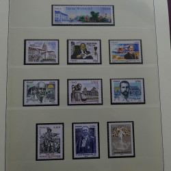 Collection timbres de France 2012-2013 neufs** en album Lindner.