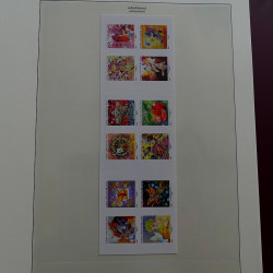 Collection timbres de France 2012-2013 neufs** en album Lindner.