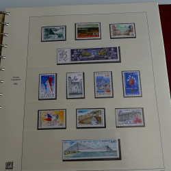 Collection timbres de France 1994-2000 neufs en album Safe lux.