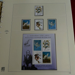 Collection timbres de France 1994-2000 neufs en album Safe lux.