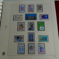 Collection timbres de France 1994-2000 neufs en album Safe lux.