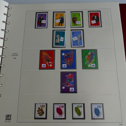 Collection timbres de France 1994-2000 neufs en album Safe lux.