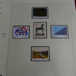 Collection timbres de France 1994-2000 neufs en album Safe lux.