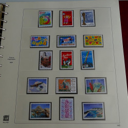 Collection timbres de France 1994-2000 neufs en album Safe lux.