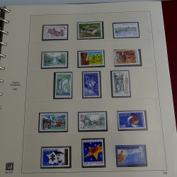 Collection timbres de France 1994-2000 neufs en album Safe lux.