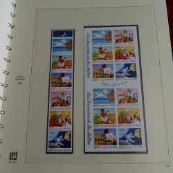 Collection timbres de France 1994-2000 neufs en album Safe lux.