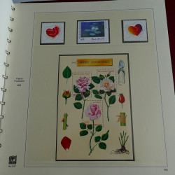 Collection timbres de France 1994-2000 neufs en album Safe lux.