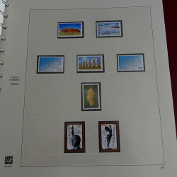 Collection timbres de France 1994-2000 neufs en album Safe lux.