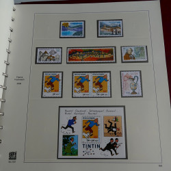 Collection timbres de France 1994-2000 neufs en album Safe lux.