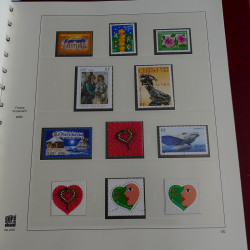 Collection timbres de France 1994-2000 neufs en album Safe lux.