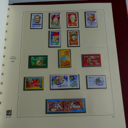 Collection timbres de France 1994-2000 neufs en album Safe lux.