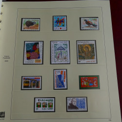 Collection timbres de France 1994-2000 neufs en album Safe lux.