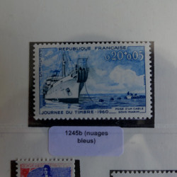 Collection timbres de France 1960-1969 neufs en album Safe lux.