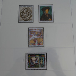 Collection timbres de France 1960-1969 neufs en album Safe lux.