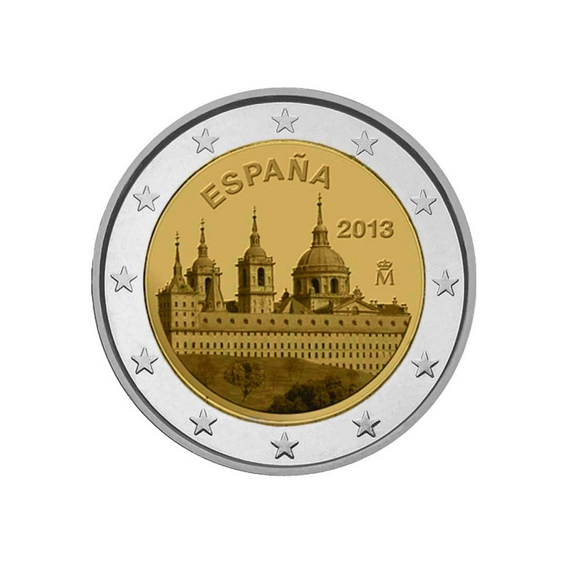 2 euros commémorative Espagne 2013 - Escurial.