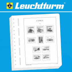 Feuilles préimprimées Leuchtturm Chypre 2020-2023.