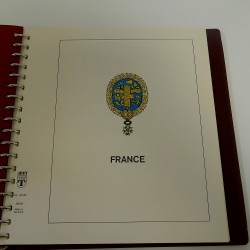 Collection timbres de France neufs** 1983-1989 en album Lindner