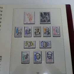 Collection timbres de France neufs** 1983-1989 en album Lindner