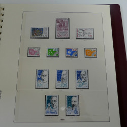 Collection timbres de France neufs** 1983-1989 en album Lindner