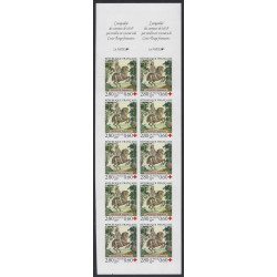 Carnet de timbres Croix-Rouge 1953 neuf**. - Philantologie
