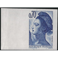 Marianne de Liberté timbre N°2240d variété accidentelle neuf**. R