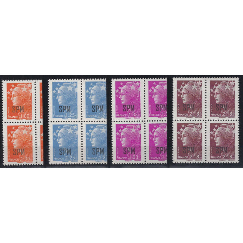 Timbres De Saint Pierre Et Miquelon N S Rie En Bloc De Neuf Philantologie