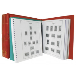 Pack complet pour timbres de France 1849 - 2023 en 14 albums Supra Yvert.