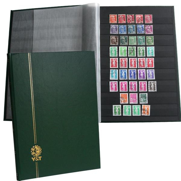 Classeur Perfecta petit modèle 16 pages - Classeurs de timbres pages noires  - Propulsé par E-majine