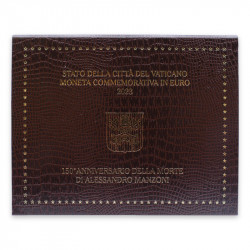 2 euros Vatican 2023 - Alessandro Manzoni en coffret BU.