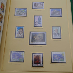 Collection timbres de France 2003-2006 neufs en album Présidence.