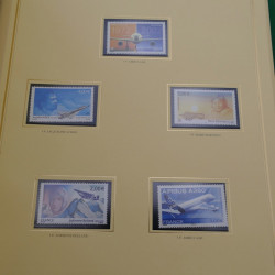 Collection timbres de France 2003-2006 neufs en album Présidence.