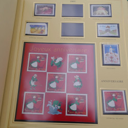 Collection timbres de France 2003-2006 neufs en album Présidence.