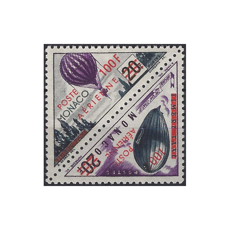 Monaco timbres poste aérienne N°61-62 série neuf**.