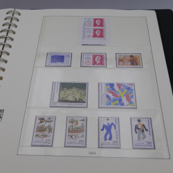 Collection timbres de France neufs 1989-1996 en album Lindner.