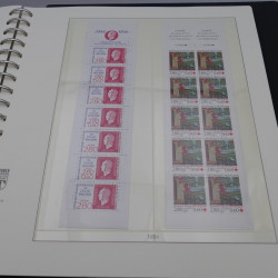 Collection timbres de France neufs 1989-1996 en album Lindner.