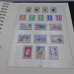 Collection timbres de France neufs 1989-1996 en album Lindner.