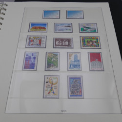 Collection timbres de France neufs 1989-1996 en album Lindner.