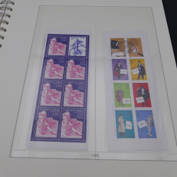 Collection timbres de France neufs 1989-1996 en album Lindner.