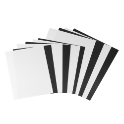 Feuilles intercalaires blanches 249 x 228 mm pour le système Lindner-T.