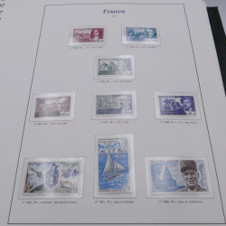 Collection timbres de France 1970-1989 neufs en album Yvert.