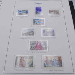 Collection timbres de France 1970-1989 neufs en album Yvert.