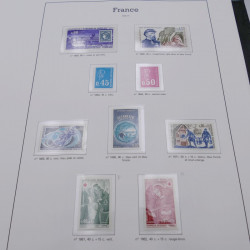 Collection timbres de France 1970-1989 neufs en album Yvert.