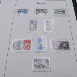 Collection timbres de France 1970-1989 neufs en album Yvert.