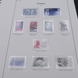 Collection timbres de France 1970-1989 neufs en album Yvert.