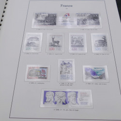 Collection timbres de France 1970-1989 neufs en album Yvert.